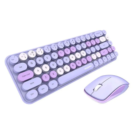 Mofii Chic Wireless Keyboard & Mouse Combo: 2.4Ghz Gaming Set