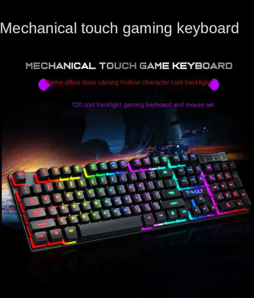 NeonTouch: LED Keyboard for Gamers and Professionals