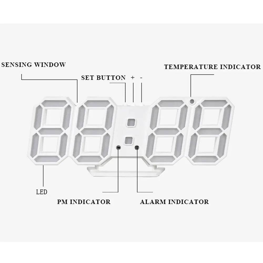 Digital Desk Clock