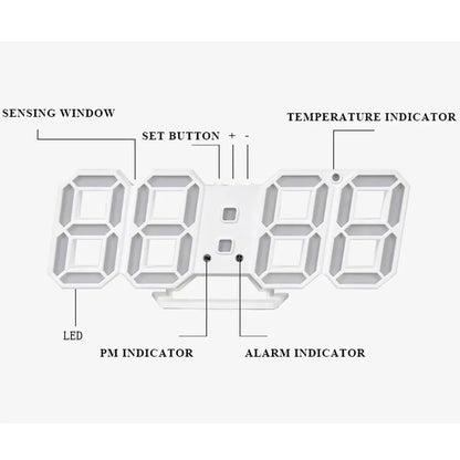 Digital Desk Clock