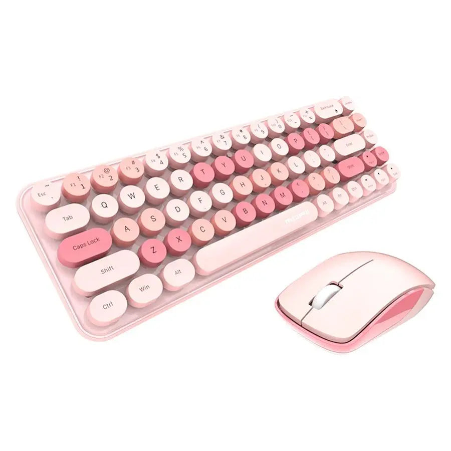 Mofii Chic Wireless Keyboard & Mouse Combo: 2.4Ghz Gaming Set