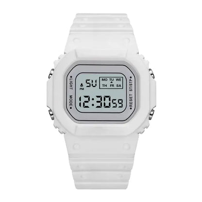 Square LED Digital Watch