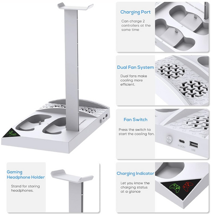 Dock for Xbox S Series: Charging, Cooling and Batteries